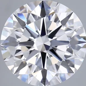 5.04 Carat Round D VVS2 Lab Diamond