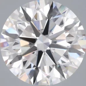 5.04 Carat Round F VVS2 Lab Diamond