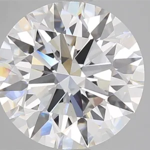 5.05 Carat Round F VVS2 Lab Diamond