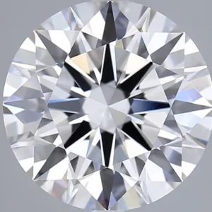 5.05 Carat Round F VVS2 Lab Diamond