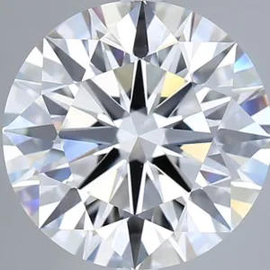 5.06 Carat Round F VVS2 Lab Diamond