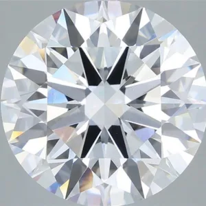 5.07 Carat Round F VVS2 Lab Diamond