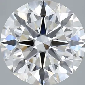 5.07 Carat Round F VVS2 Lab Diamond