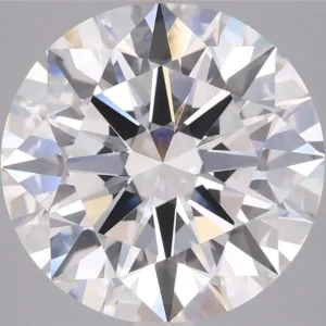 5.08 Carat Round F VVS2 Lab Diamond