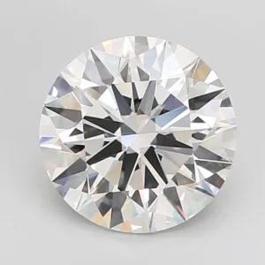 5.08 Carat Round F VVS2 Lab Diamond