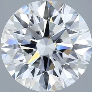 5.08 Carat Round F VVS2 Lab Diamond