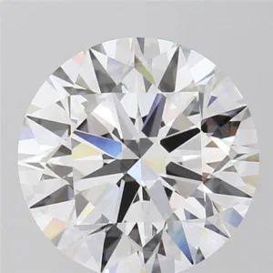 5.09 Carat Round D VVS2 Lab Diamond