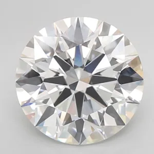 5.09 Carat Round F VVS2 Lab Diamond