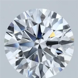 5.11 Carat Round D VVS2 Lab Diamond