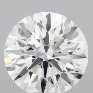 5.12 Carat Round E VVS2 Lab Diamond