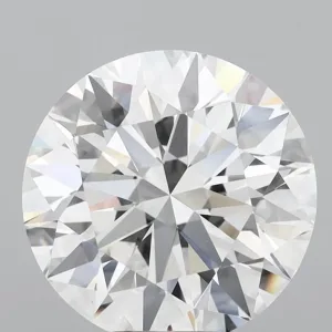 5.12 Carat Round E VVS2 Lab Diamond