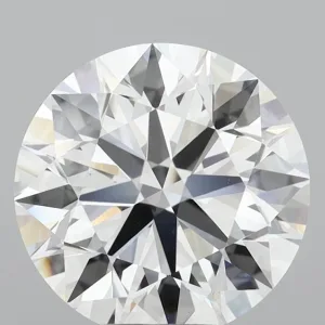 5.13 Carat Round E VVS2 Lab Diamond