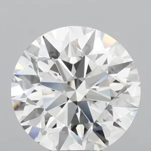 5.18 Carat Round F VVS2 Lab Diamond