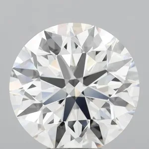 5.27 Carat Round E VVS2 Lab Diamond