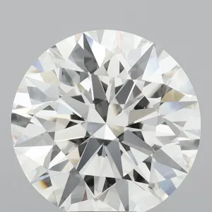 5.31 Carat Round F VVS2 Lab Diamond