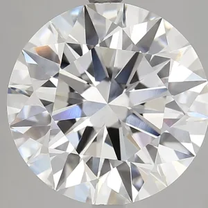 5.54 Carat Round E VVS2 Lab Diamond