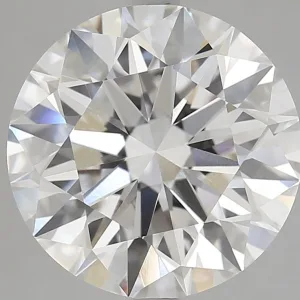 5.55 Carat Round F VVS2 Lab Diamond