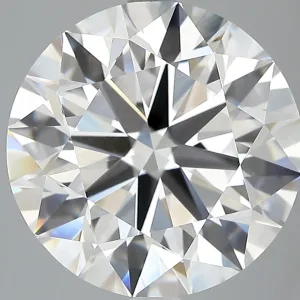 6.01 Carat Round E VVS2 Lab Diamond