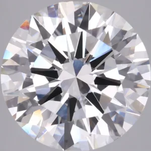 6.01 Carat Round F VVS2 Lab Diamond
