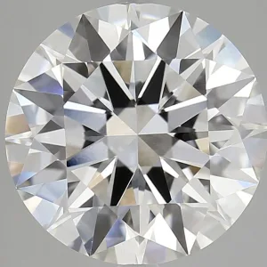 6.02 Carat Round F VVS2 Lab Diamond