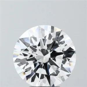 6.03 Carat Round E VVS2 Lab Diamond