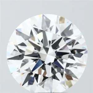 6.03 Carat Round E VVS2 Lab Diamond
