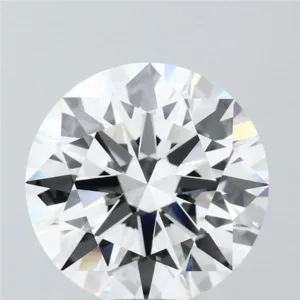 6.03 Carat Round E VVS2 Lab Diamond