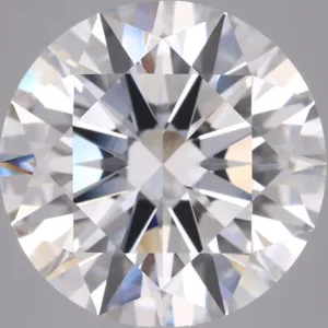 6.03 Carat Round F VVS2 Lab Diamond