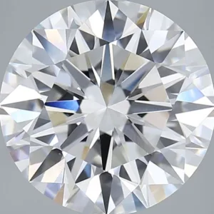 6.04 Carat Round E VVS2 Lab Diamond