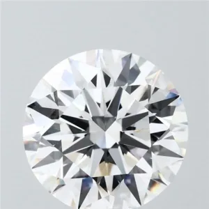 6.04 Carat Round E VVS2 Lab Diamond
