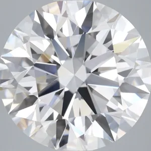 6.04 Carat Round E VVS2 Lab Diamond