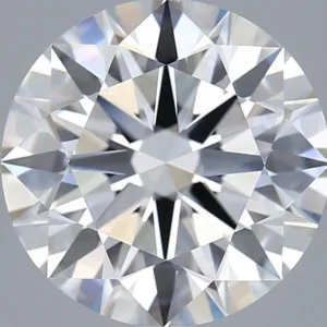 6.06 Carat Round F VVS2 Lab Diamond