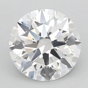 6.06 Carat Round F VVS2 Lab Diamond