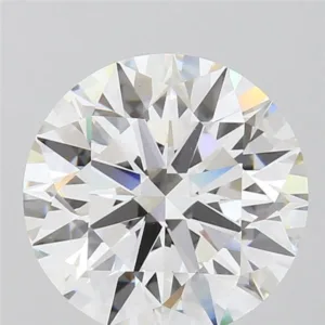 6.07 Carat Round E VVS2 Lab Diamond