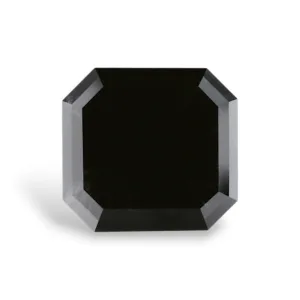 6.4 Carat Emerald Fancy Black VVS2 Natural Diamond