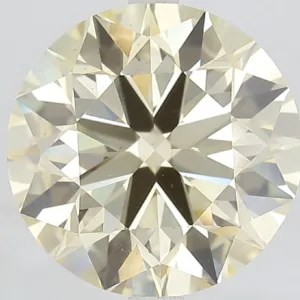 6.65 Carat Round Fancy Yellow VS2 Lab Diamond