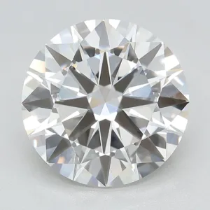 7.01 Carat Round E VVS2 Lab Diamond