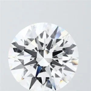 7.03 Carat Round E VVS2 Lab Diamond