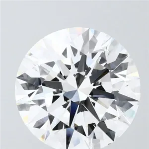 7.03 Carat Round F VVS2 Lab Diamond