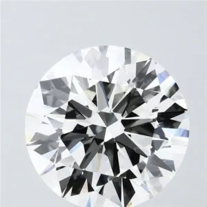 7.03 Carat Round H VVS2 Lab Diamond