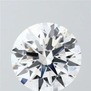 7.04 Carat Round E VVS2 Lab Diamond