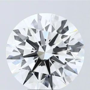 7.04 Carat Round E VVS2 Lab Diamond
