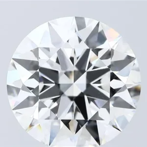 7.04 Carat Round F VVS2 Lab Diamond