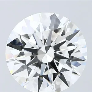 7.04 Carat Round F VVS2 Lab Diamond