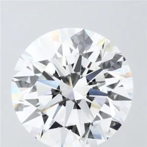 7.04 Carat Round F VVS2 Lab Diamond