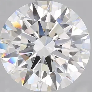 7.08 Carat Round E VVS2 Lab Diamond