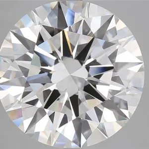 7.08 Carat Round F VVS2 Lab Diamond