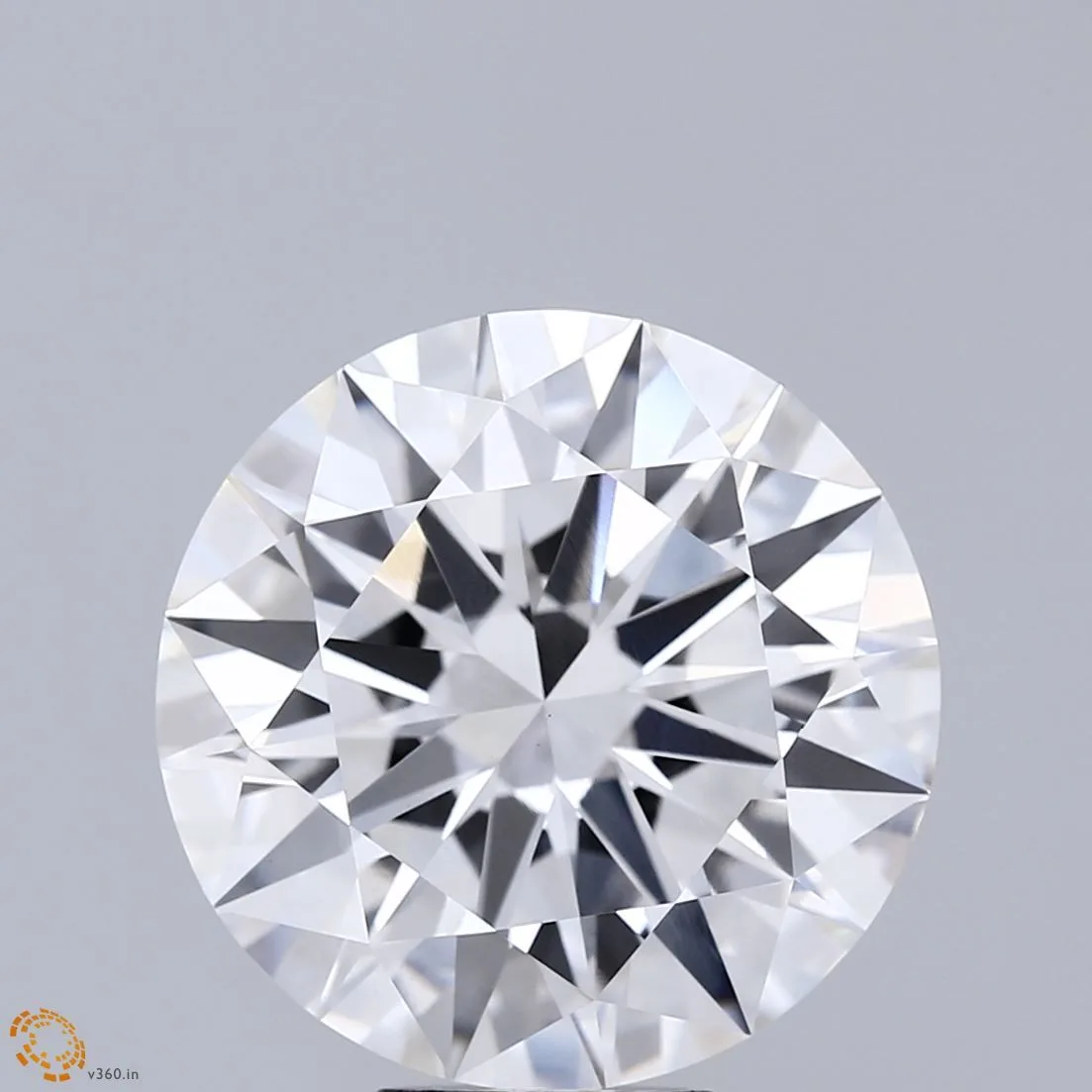 8.02 Carat Round F VVS2 Lab Diamond 1 8.02 Carat Round F VVS2 Lab Diamond