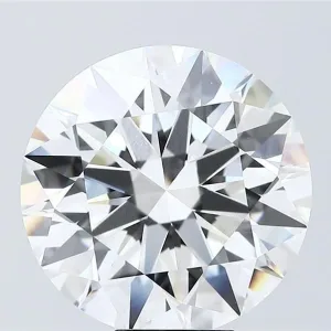 8.04 Carat Round E VVS2 Lab Diamond