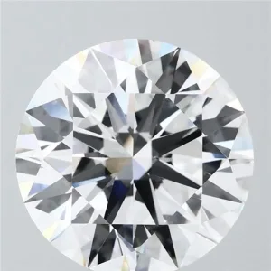 8.04 Carat Round E VVS2 Lab Diamond